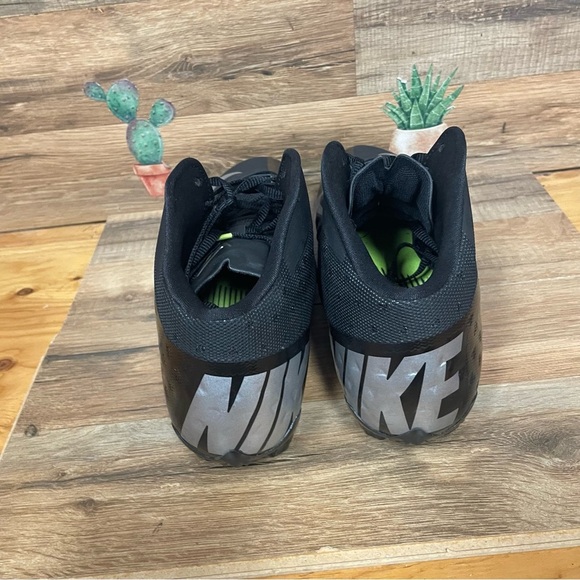 NIKE Vapor Carbon Elite Mens Hyperfuse 3/4 Football Cleats BLACK mens 13 - Picture 4 of 10